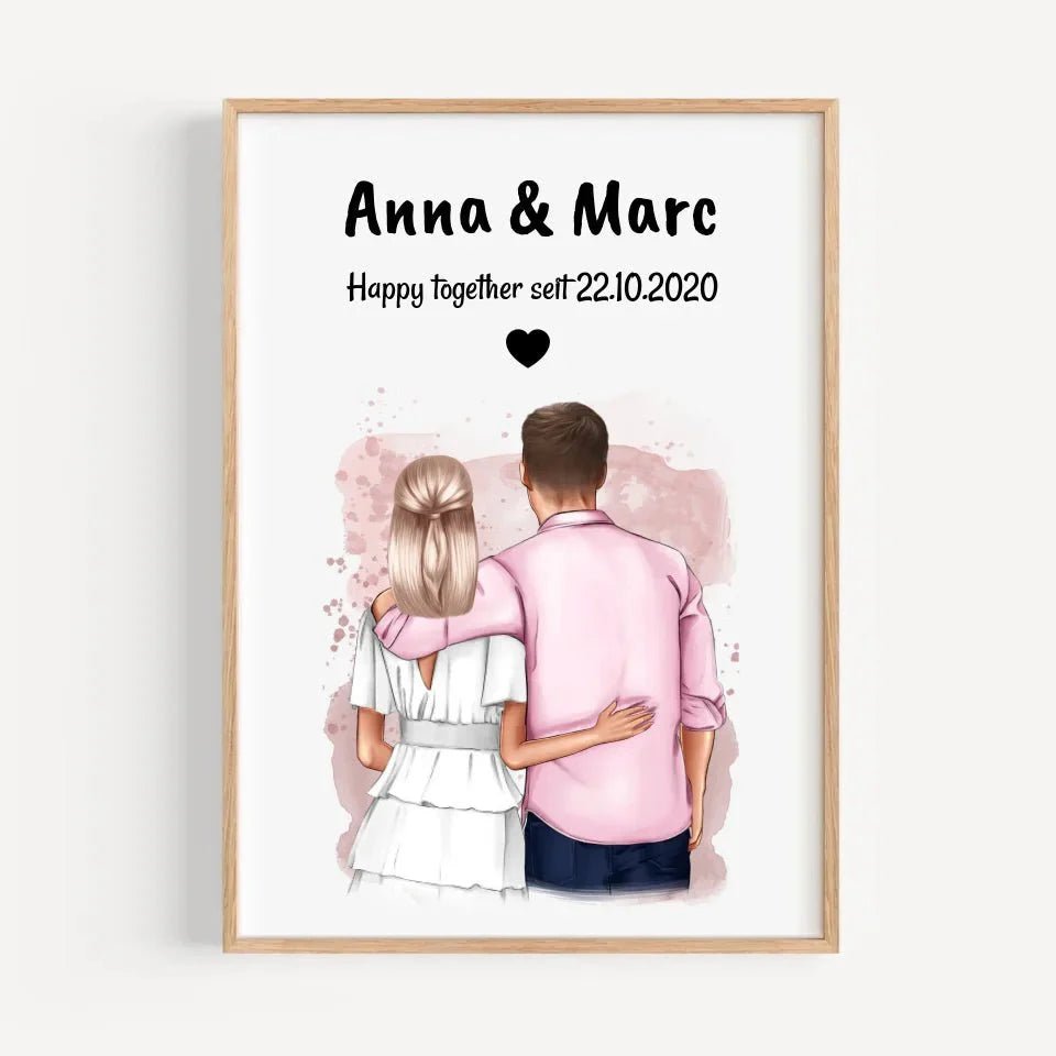 Personalisierte Hochzeitstag Geschenke - Cantty