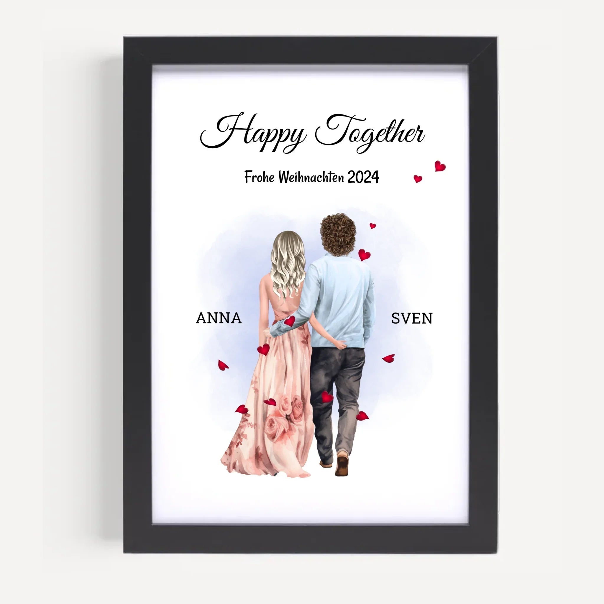 Paar Poster & Bild Geschenke personalisiert - Cantty