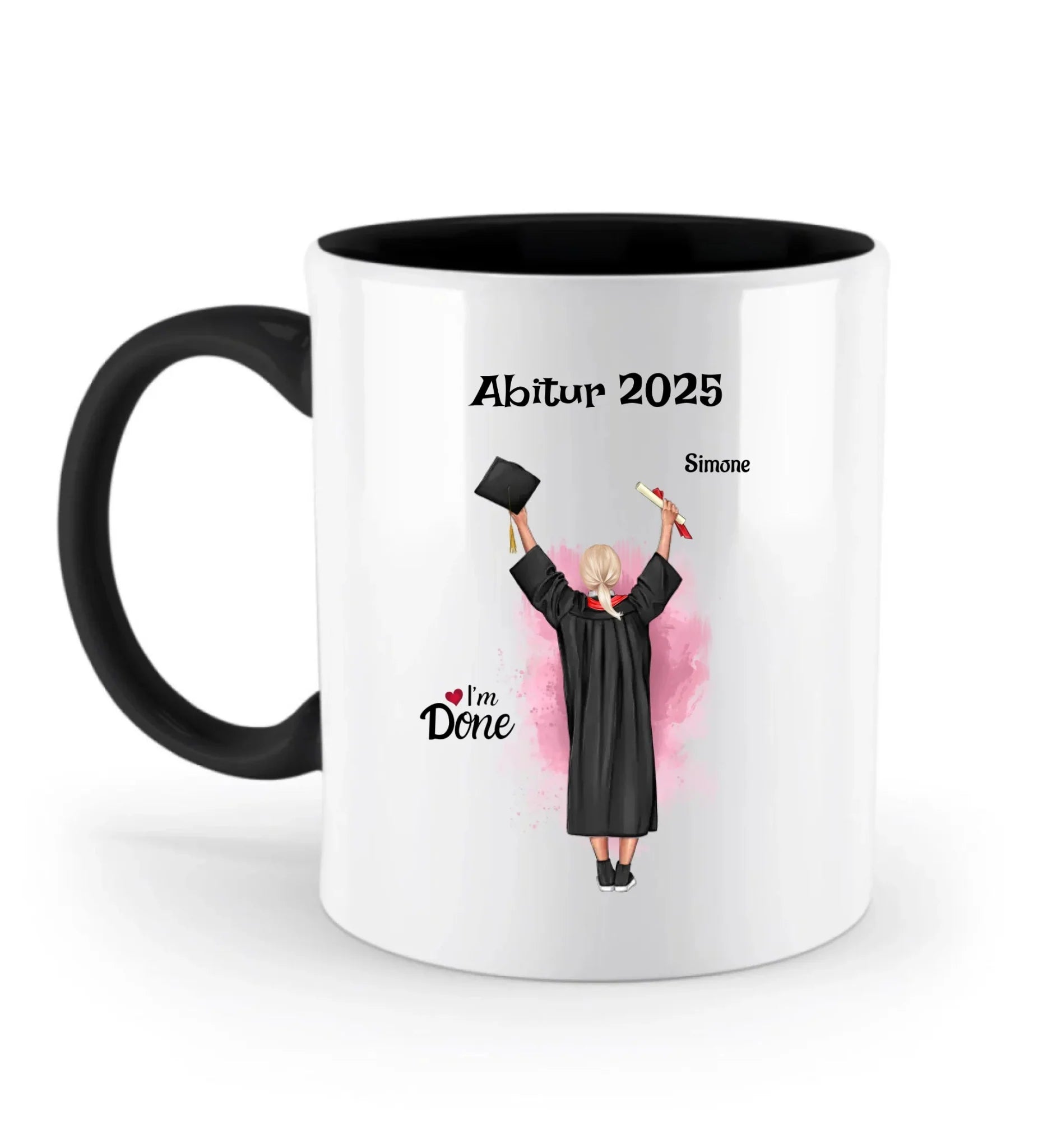 Abitur Tasse Geschenke personalisiert - Cantty
