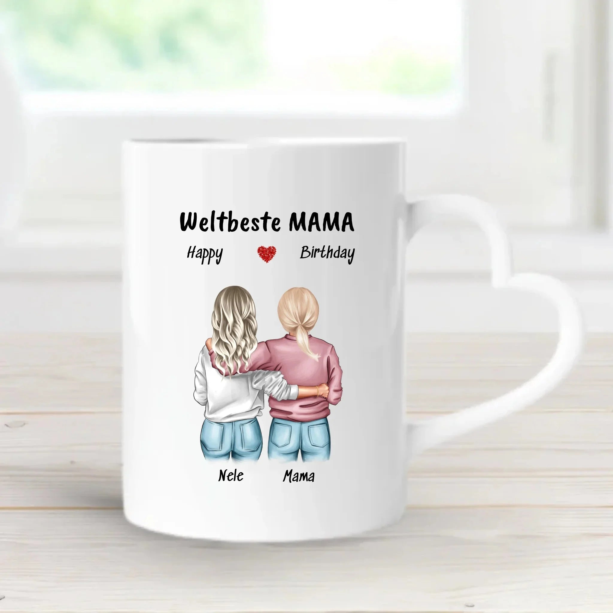 Mutter erwachsene Tochter Tasse Geschenke personalisiert - Cantty