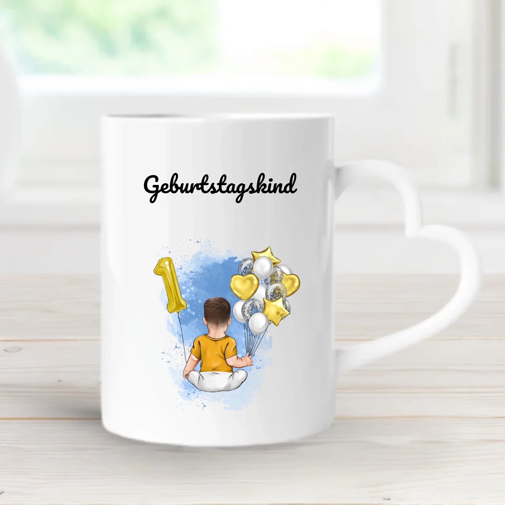 1. Geburtstag Tasse Junge Geschenk personalisiert - Cantty