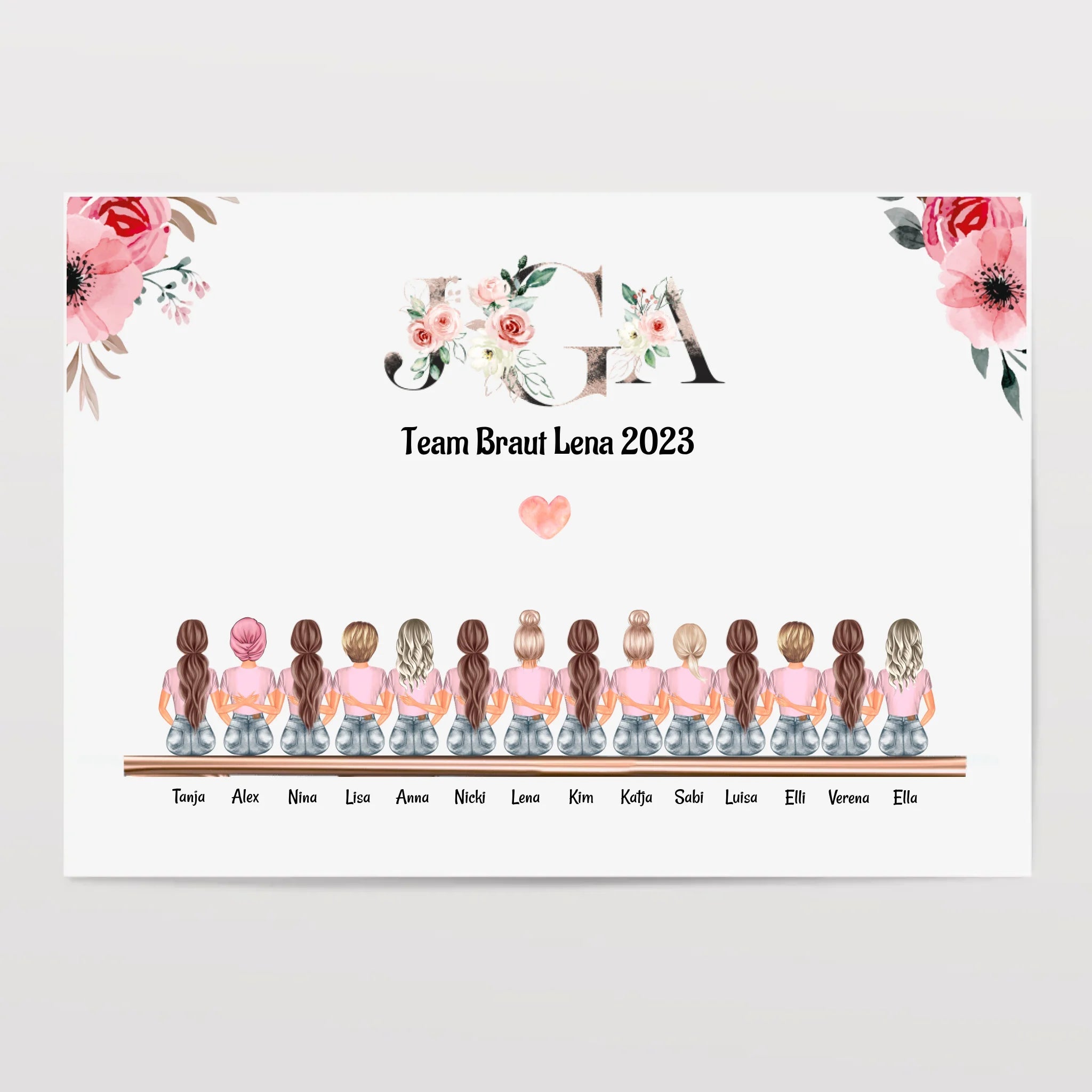 14 Freundinnen Bild - Cantty