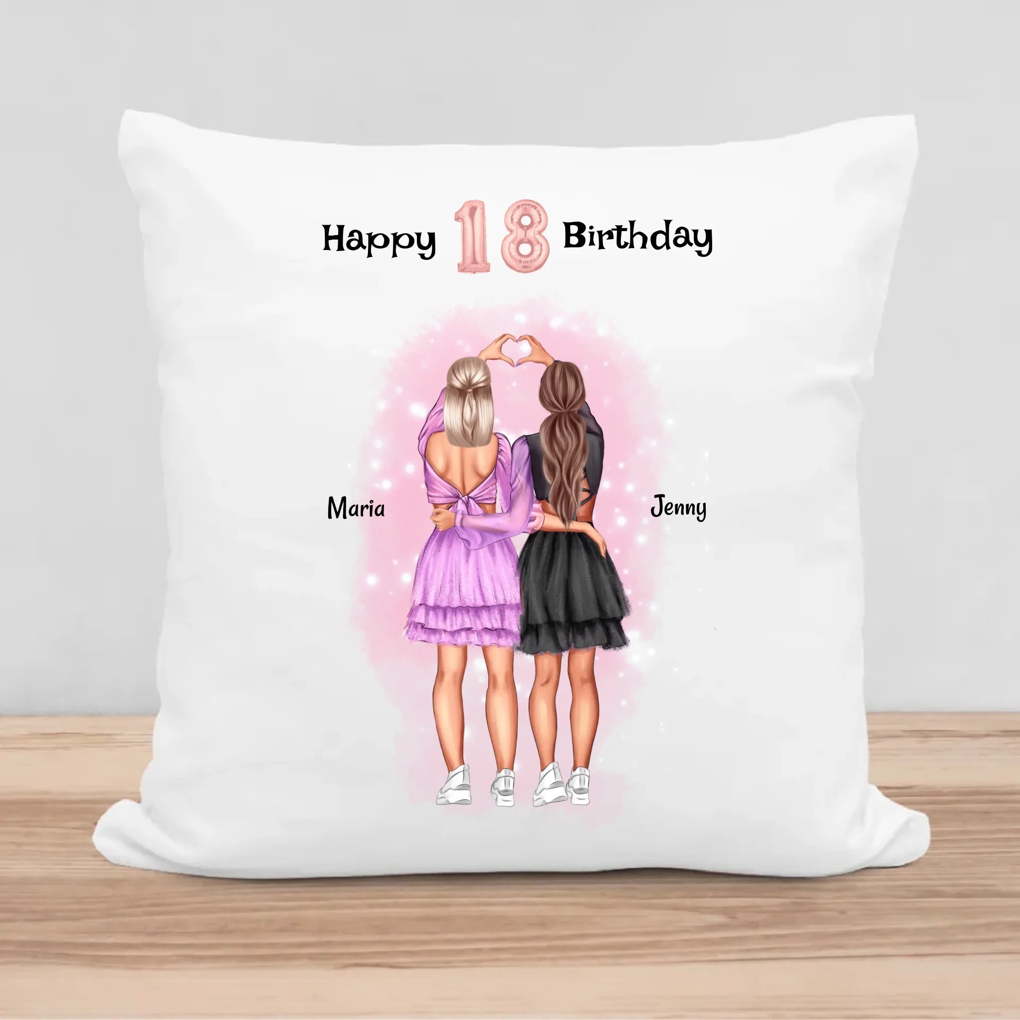 18 Geburtstagsgeschenk Kissen für Mädchen von beste Freundin - Cantty