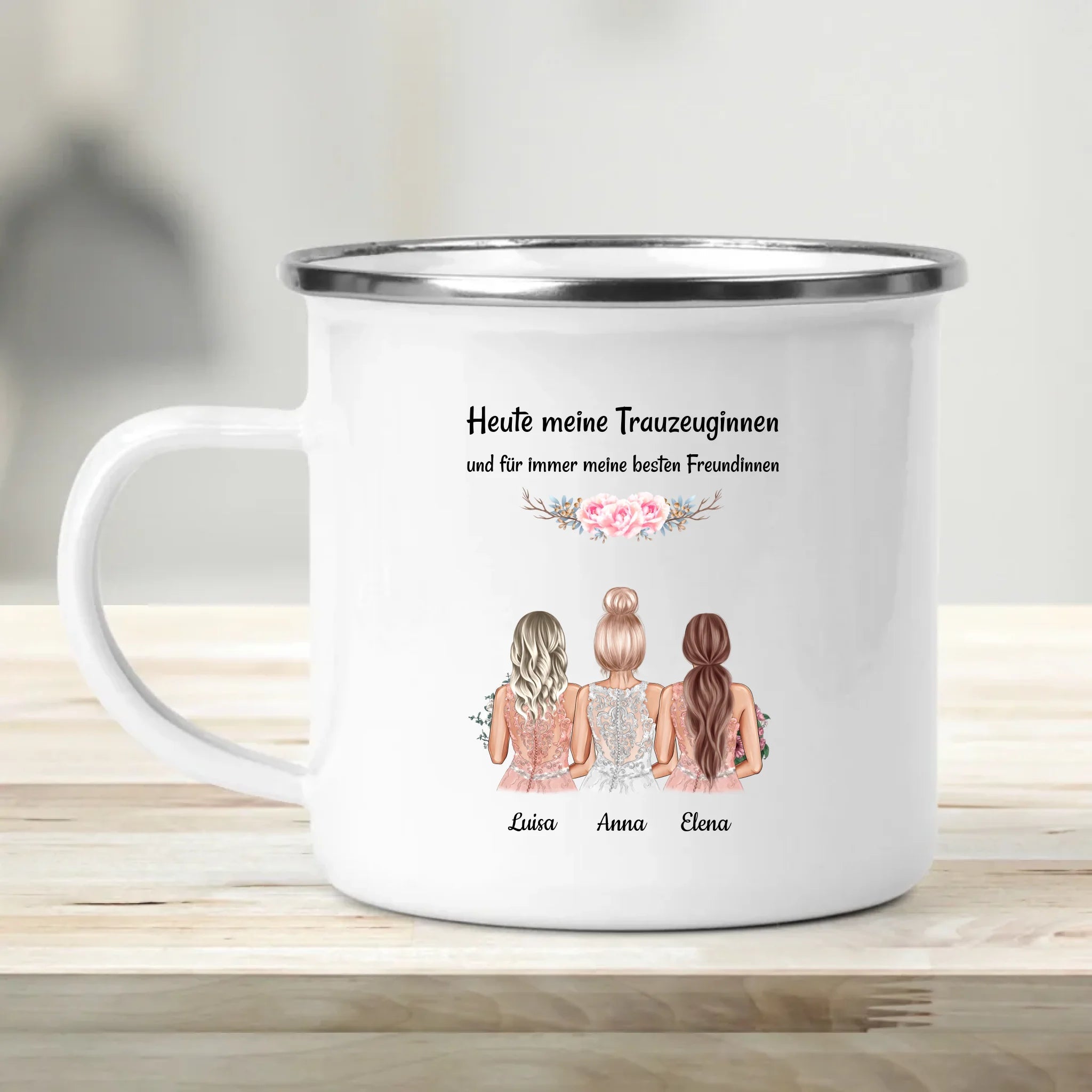 2 Trauzeuginnen Danke Tasse - Cantty