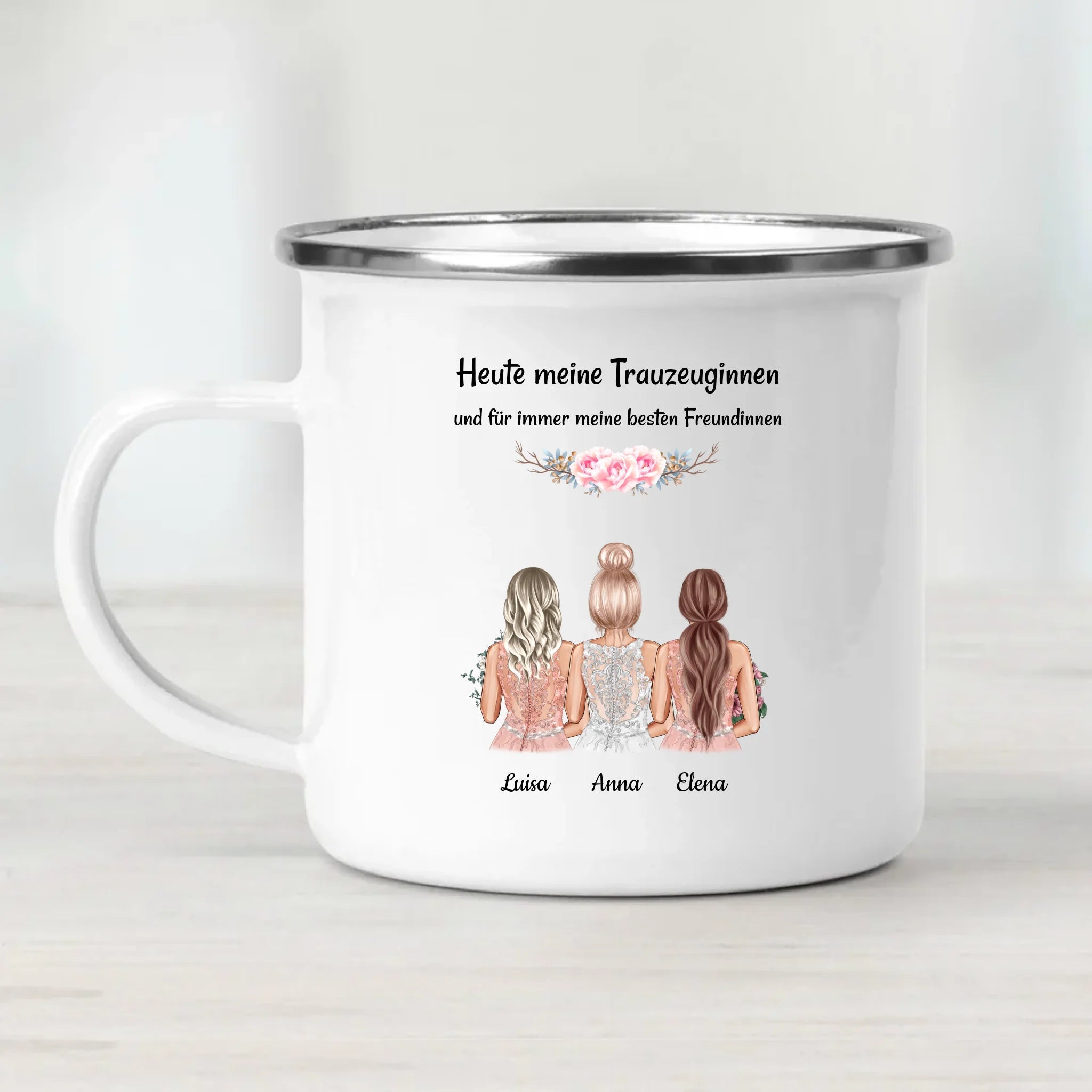 2 Trauzeuginnen Danke Tasse - Cantty