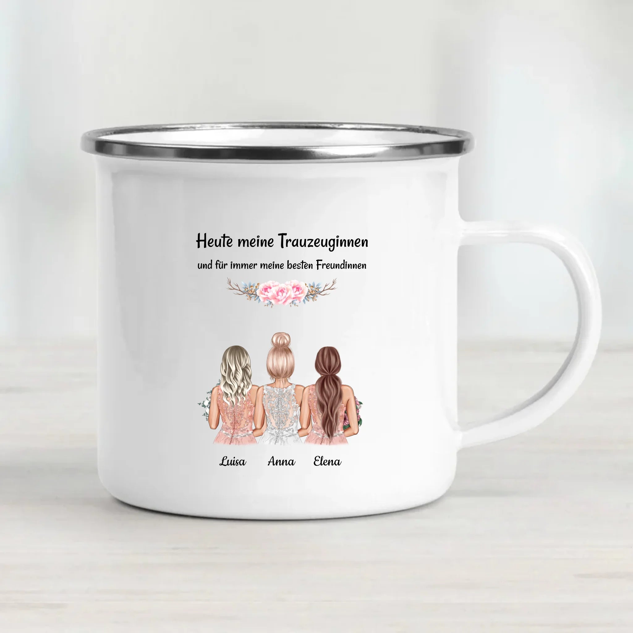 2 Trauzeuginnen Danke Tasse - Cantty