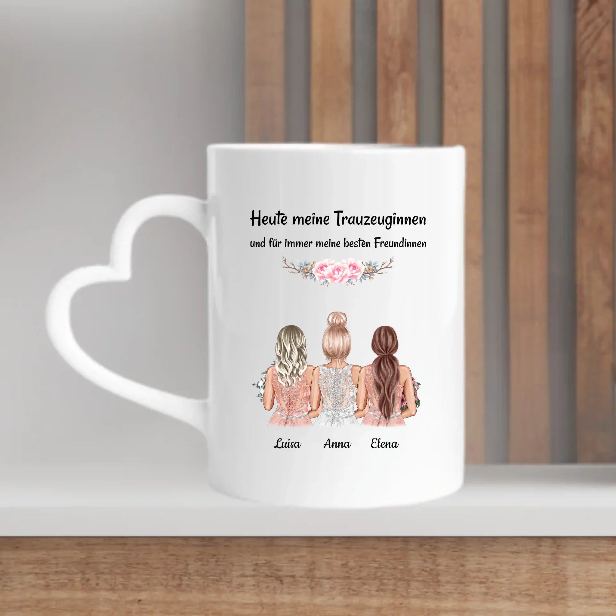 2 Trauzeuginnen Danke Tasse - Cantty