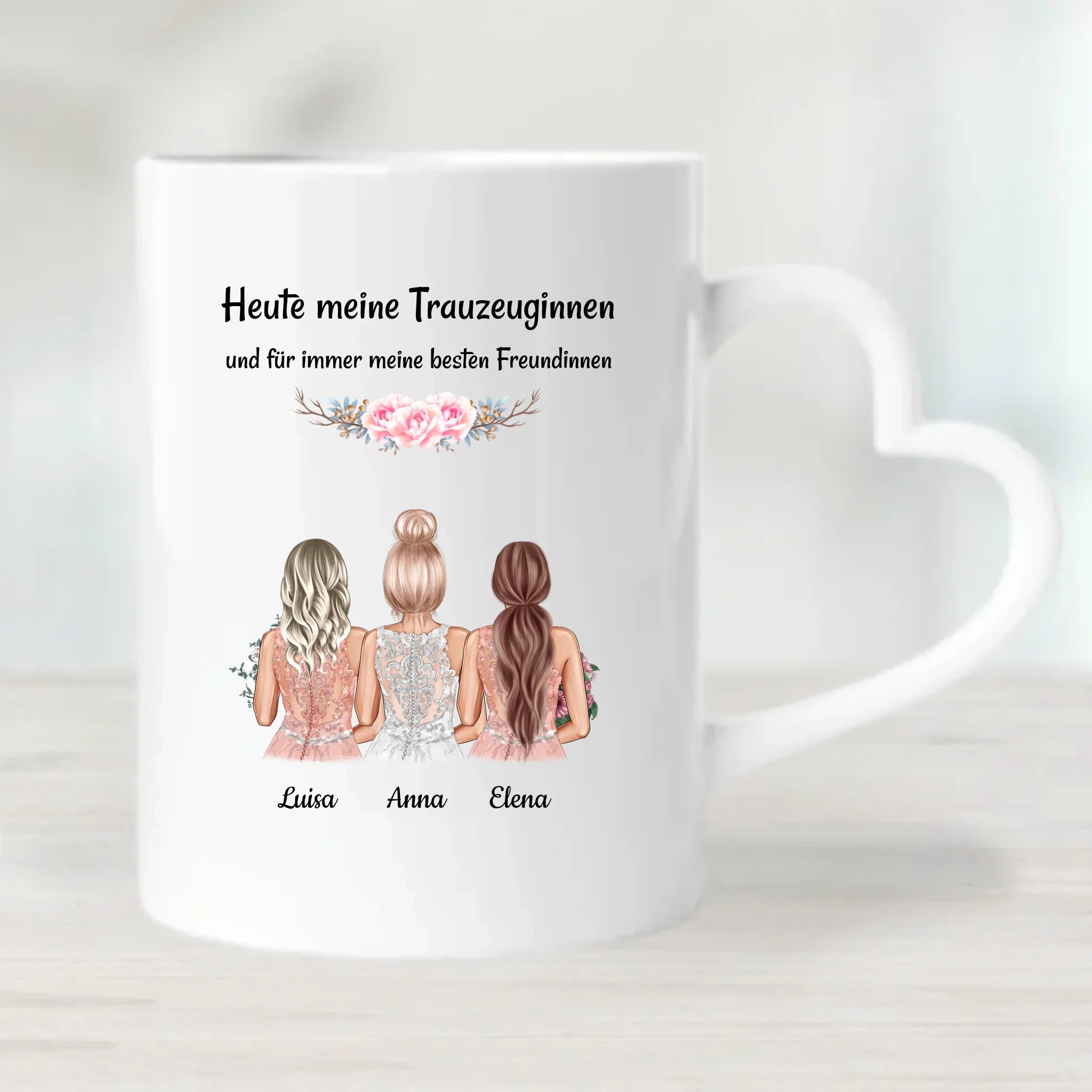 2 Trauzeuginnen Danke Tasse - Cantty