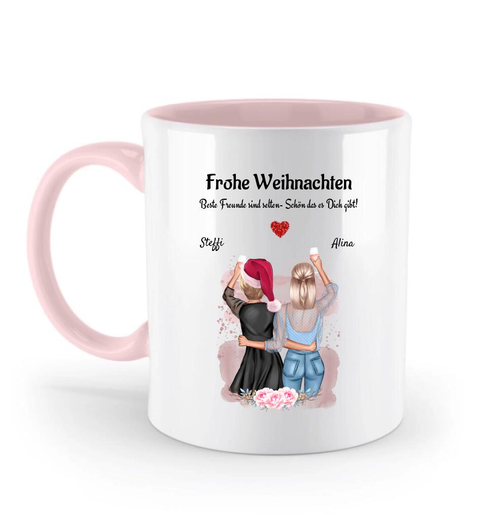 Mädchen Geschenk Tasse Weihnachten personalisieren - Cantty