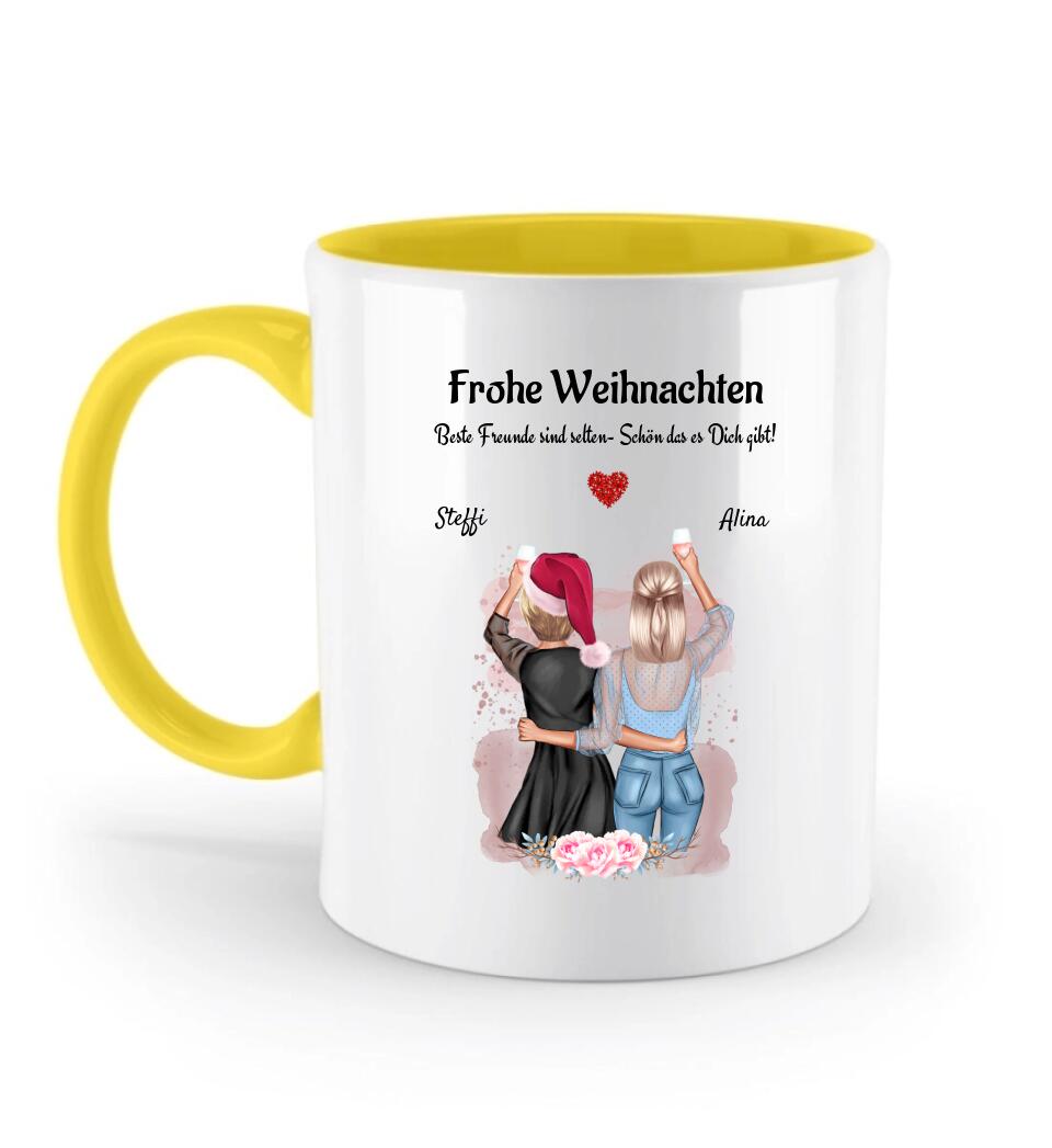 Mädchen Geschenk Tasse Weihnachten personalisieren - Cantty