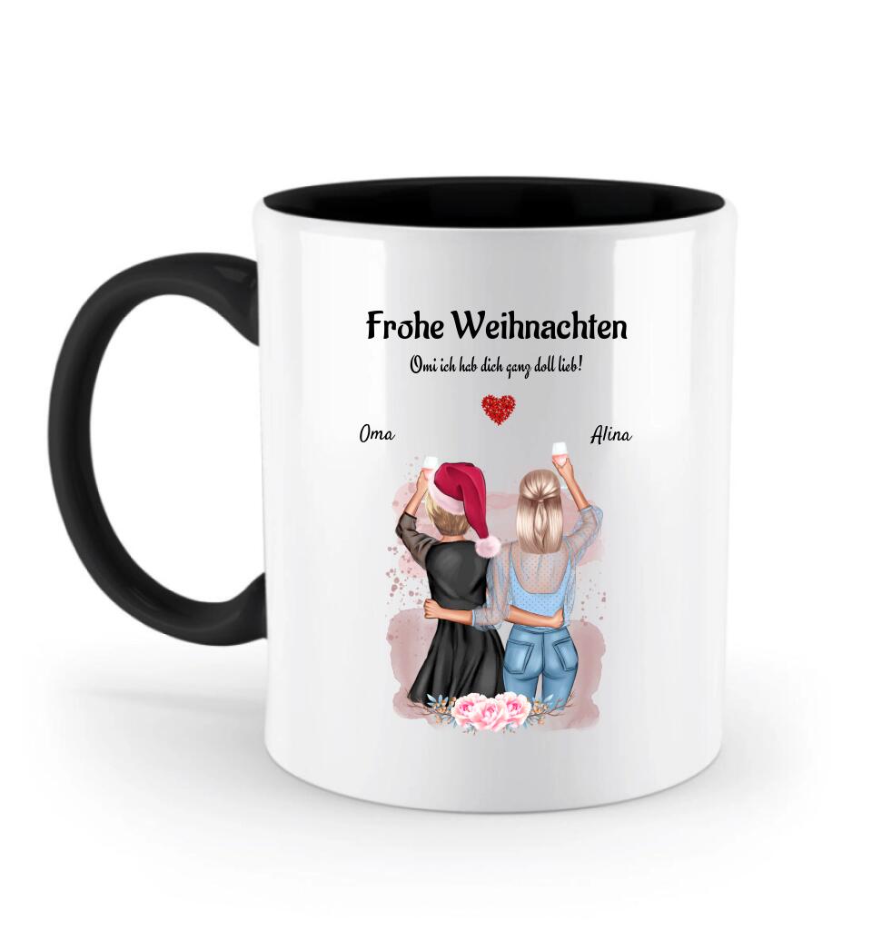 Personalisierte Tasse für Oma als Weihnachtsgeschenk - Cantty