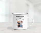 Beste Mama der Welt Geschenk Tasse personalisiert - Cantty