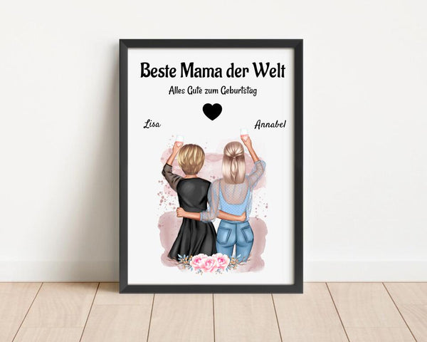 Spontanes Geschenk für Mama Poster