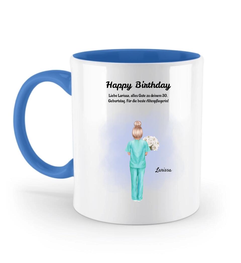 Altenpflegerin Tasse Geschenk personalisiert - Cantty