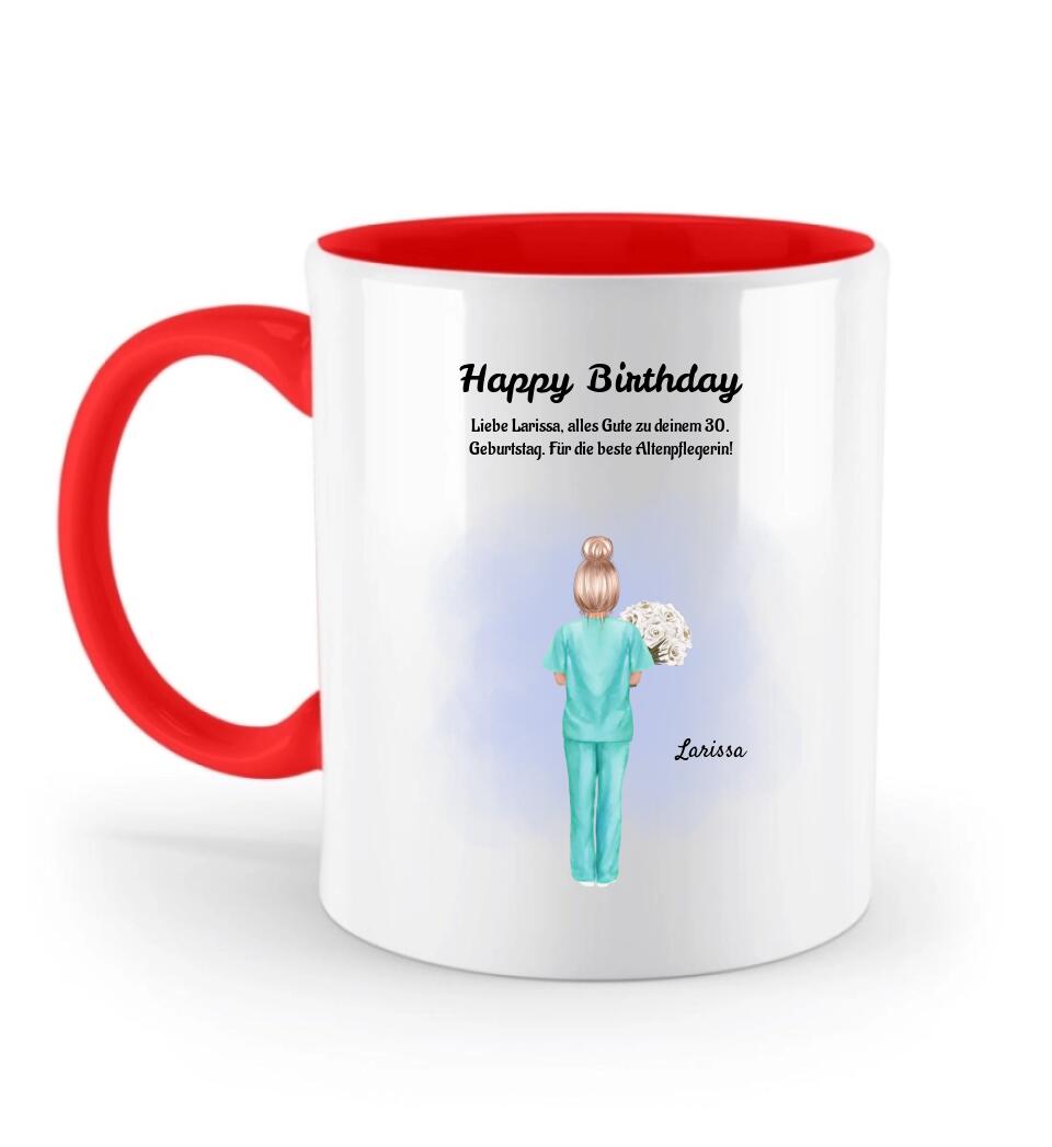 Altenpflegerin Tasse Geschenk personalisiert - Cantty