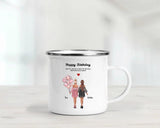 Geschenk Tasse für 2 Freundinnen zum Geburtstag - Cantty