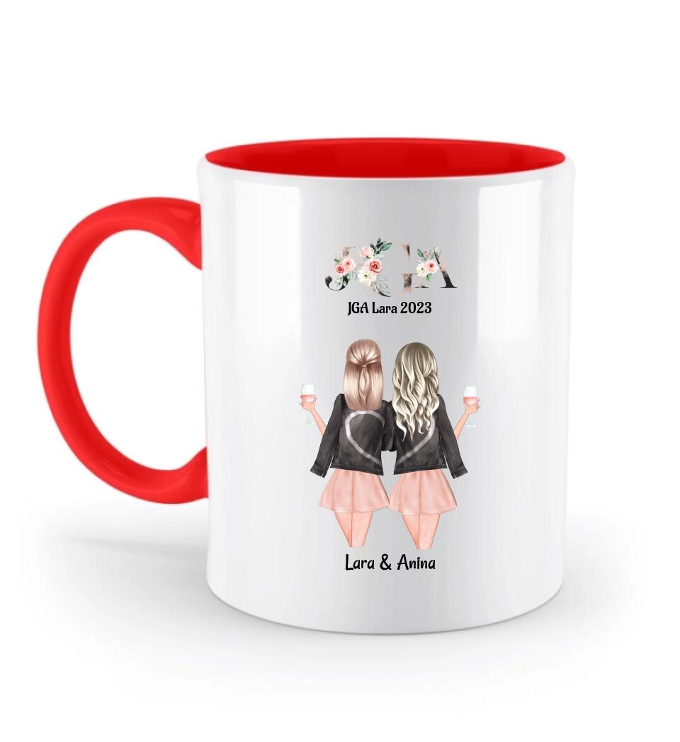 Tasse Geschenk beste Freundin JGA - Cantty