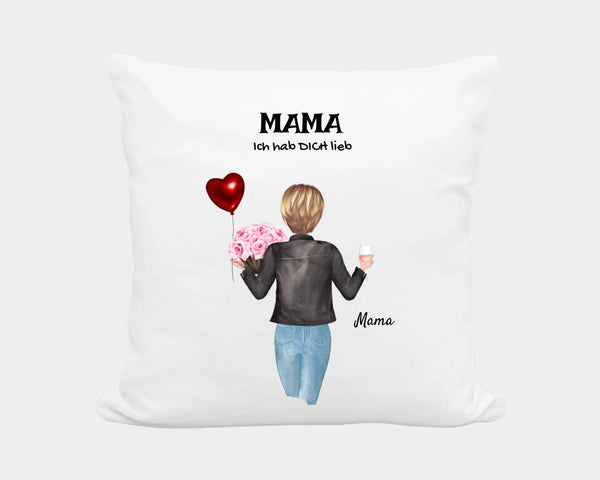 Mama Kissen Geschenk personalisiert - Cantty