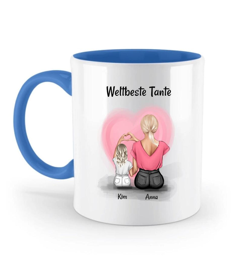 Geschenk Tasse personalisiert für Tante - Cantty