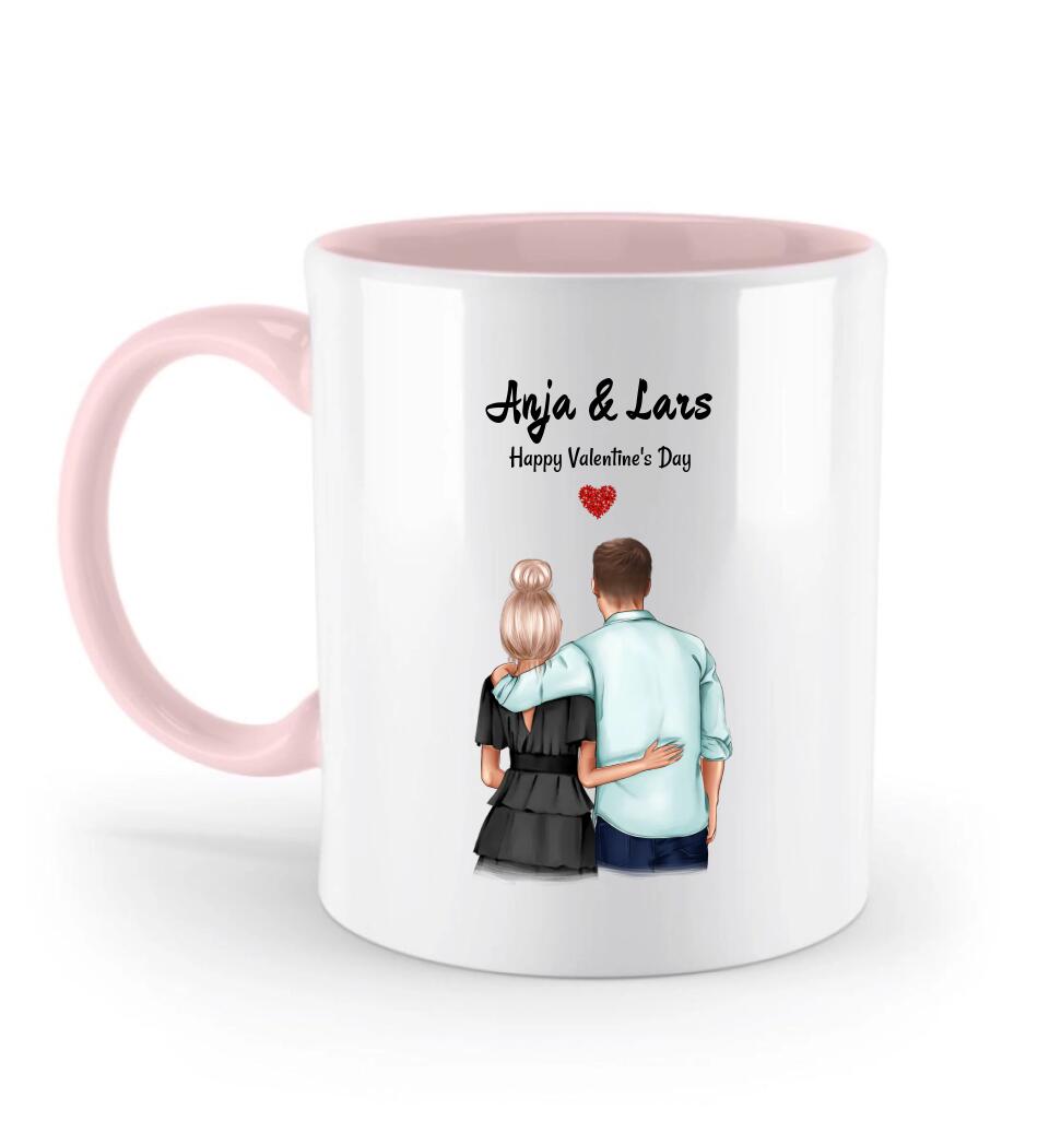 Personalisierte Valentinstag Tasse - Cantty