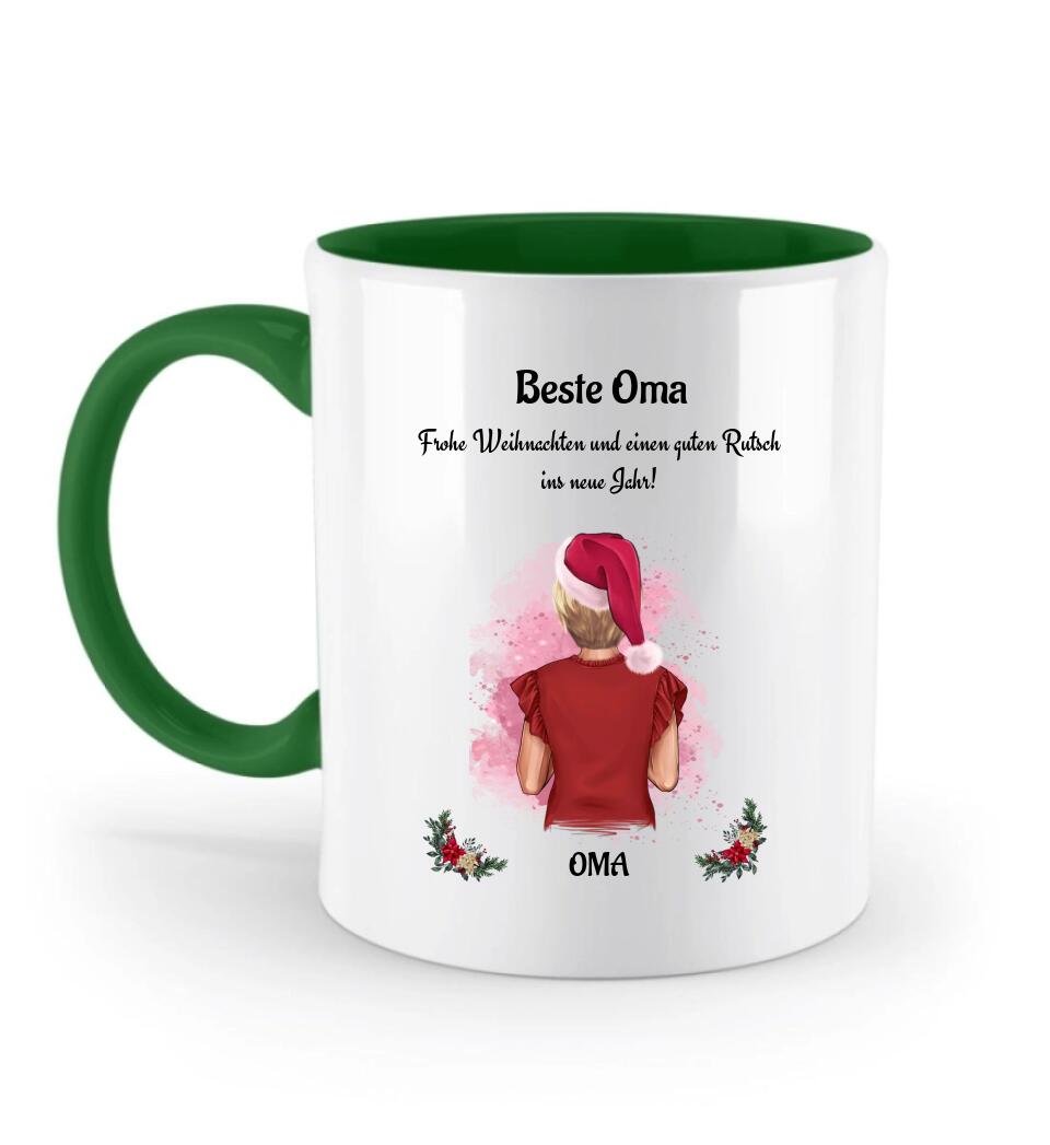 Großmutter Tasse Weihnachtsgeschenk bedrucken - Cantty