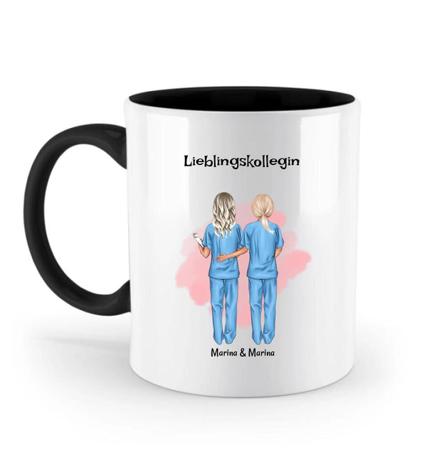 Weihnachtsgeschenk Tasse Krankenschwester & Altenpflegerin