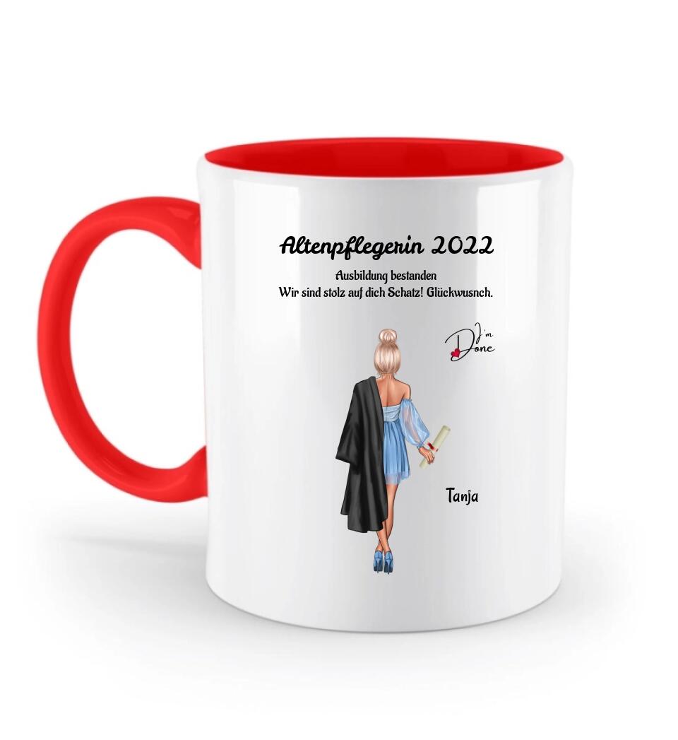 Ausbildung Abschluss Tasse für Mädchen - Cantty