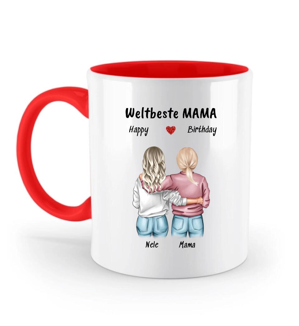 Mama Geschenk Tasse von Tochter personalsiert - Cantty