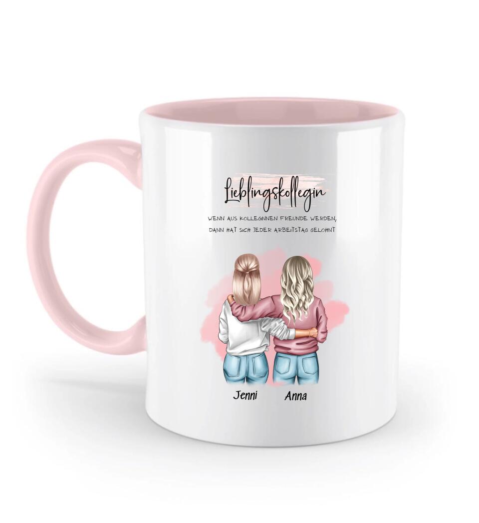Geschenk Tasse für die Lieblingskollegin mit Namen - Cantty