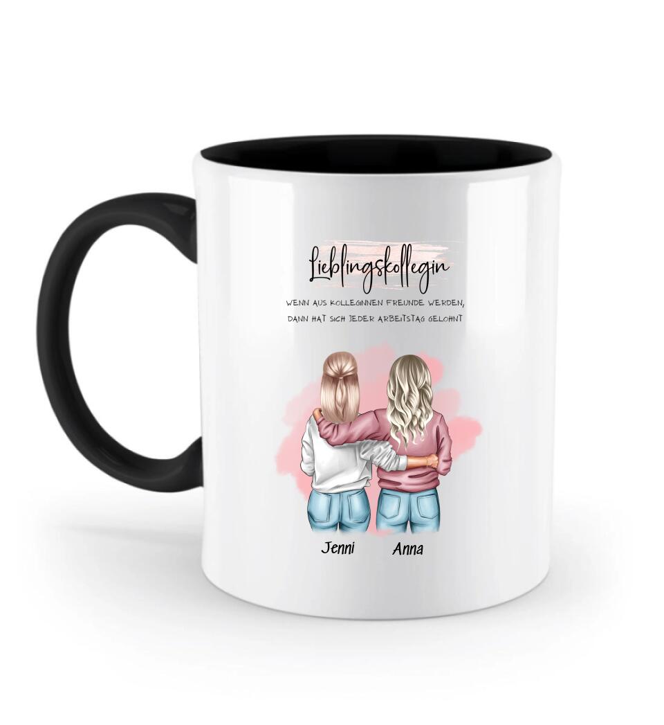 Geschenk Tasse für die Lieblingskollegin mit Namen - Cantty