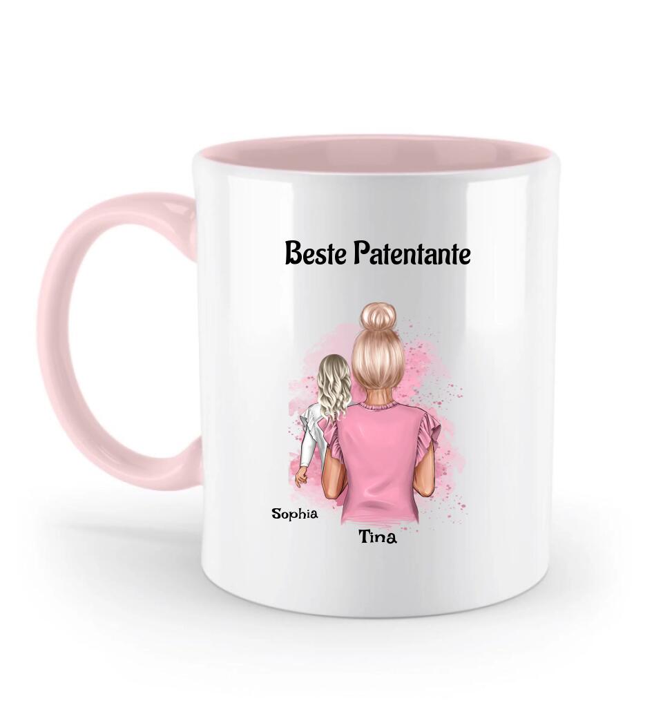 Personalisiertes Tasse Geschenk für Patentante - Cantty