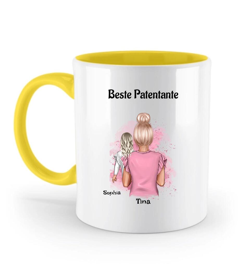 Personalisiertes Tasse Geschenk für Patentante - Cantty