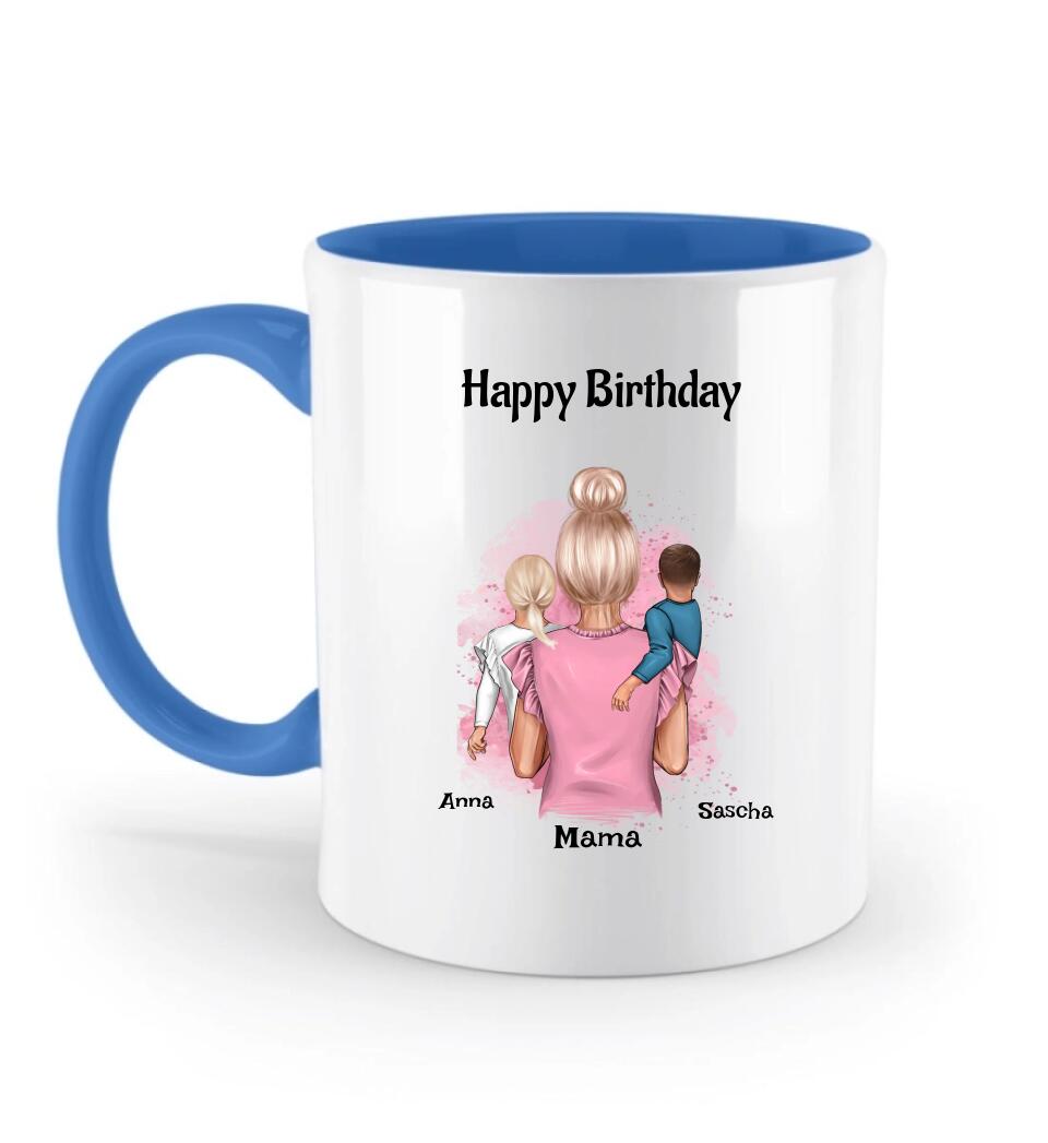 Mutter Geburtstag Geschenk Tasse mit kleinen Kindern - Cantty