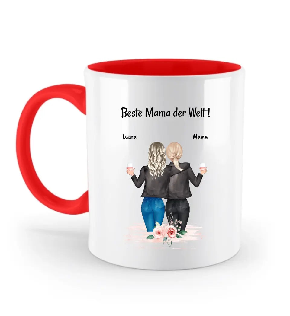 Mutter Tochter personalisierte Tasse Geschenk - Cantty