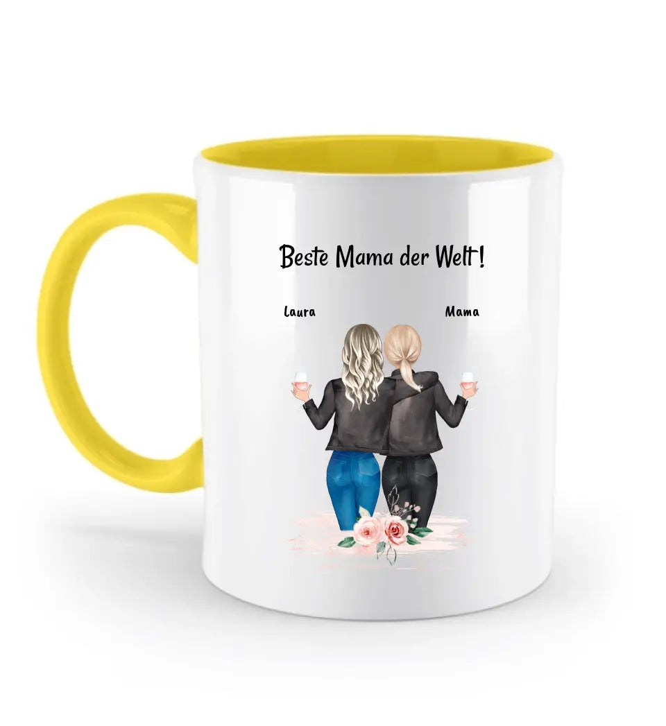 Mutter Tochter personalisierte Tasse Geschenk - Cantty