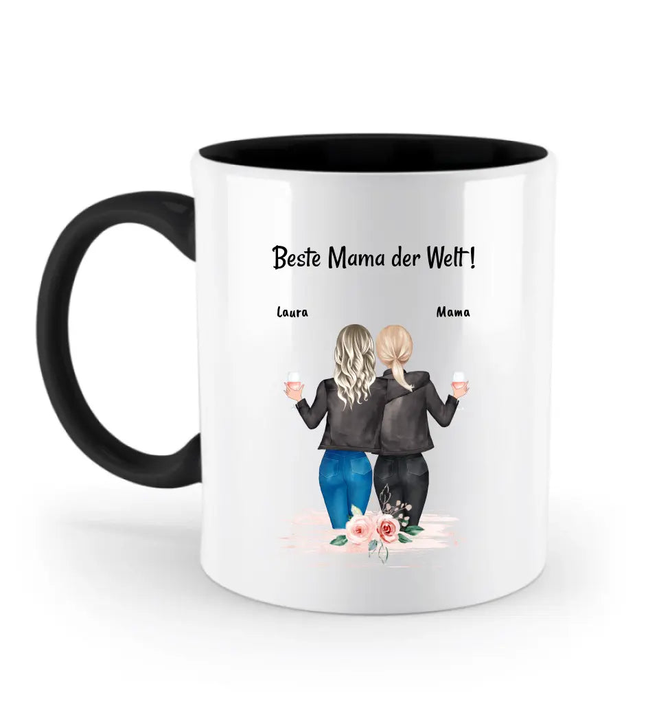 Mutter Tochter personalisierte Tasse Geschenk - Cantty