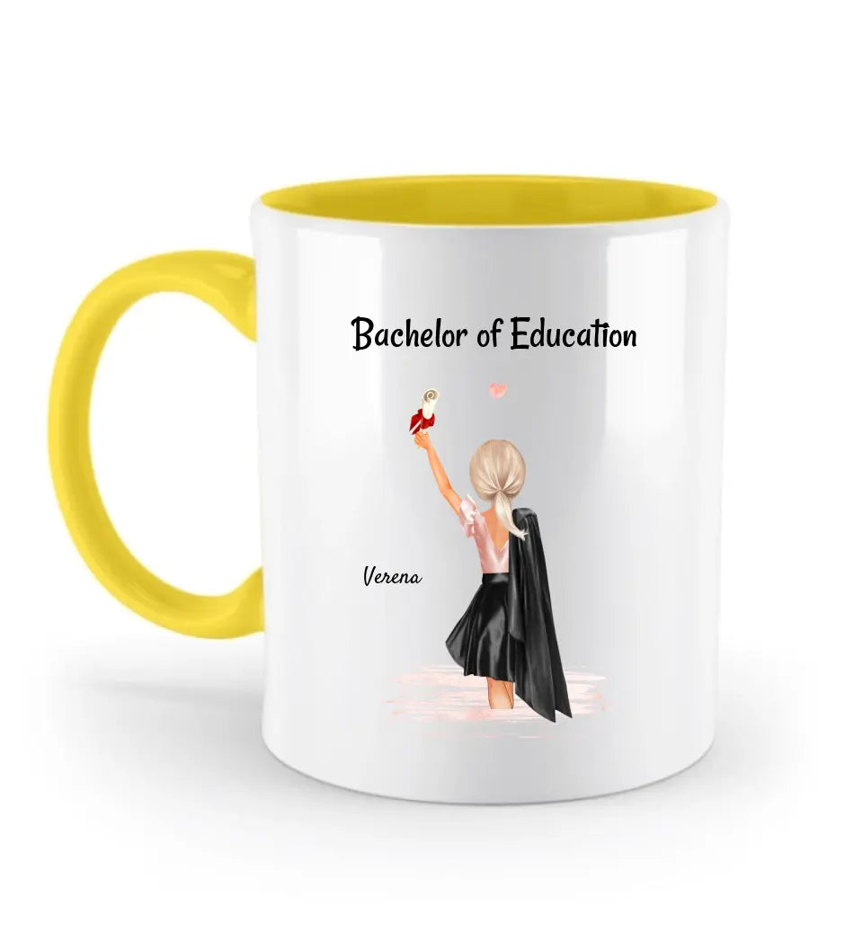 Studium Abschluss Geschenk Tasse für Mädchen - Cantty