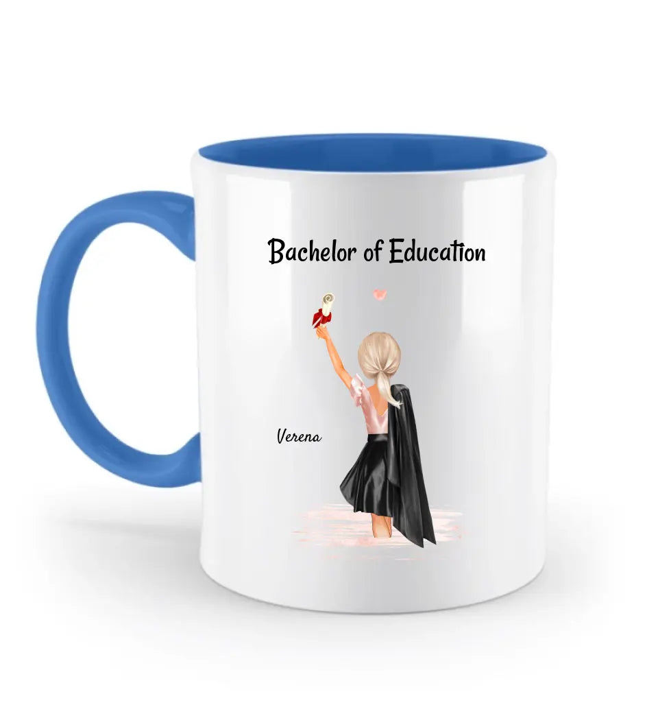 Studium Abschluss Geschenk Tasse für Mädchen - Cantty