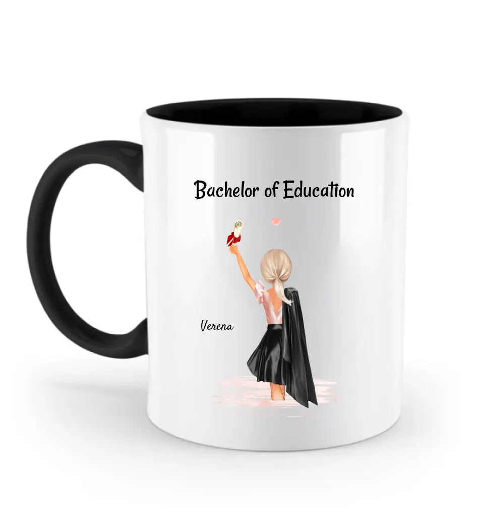 Studium Abschluss Geschenk Tasse für Mädchen - Cantty