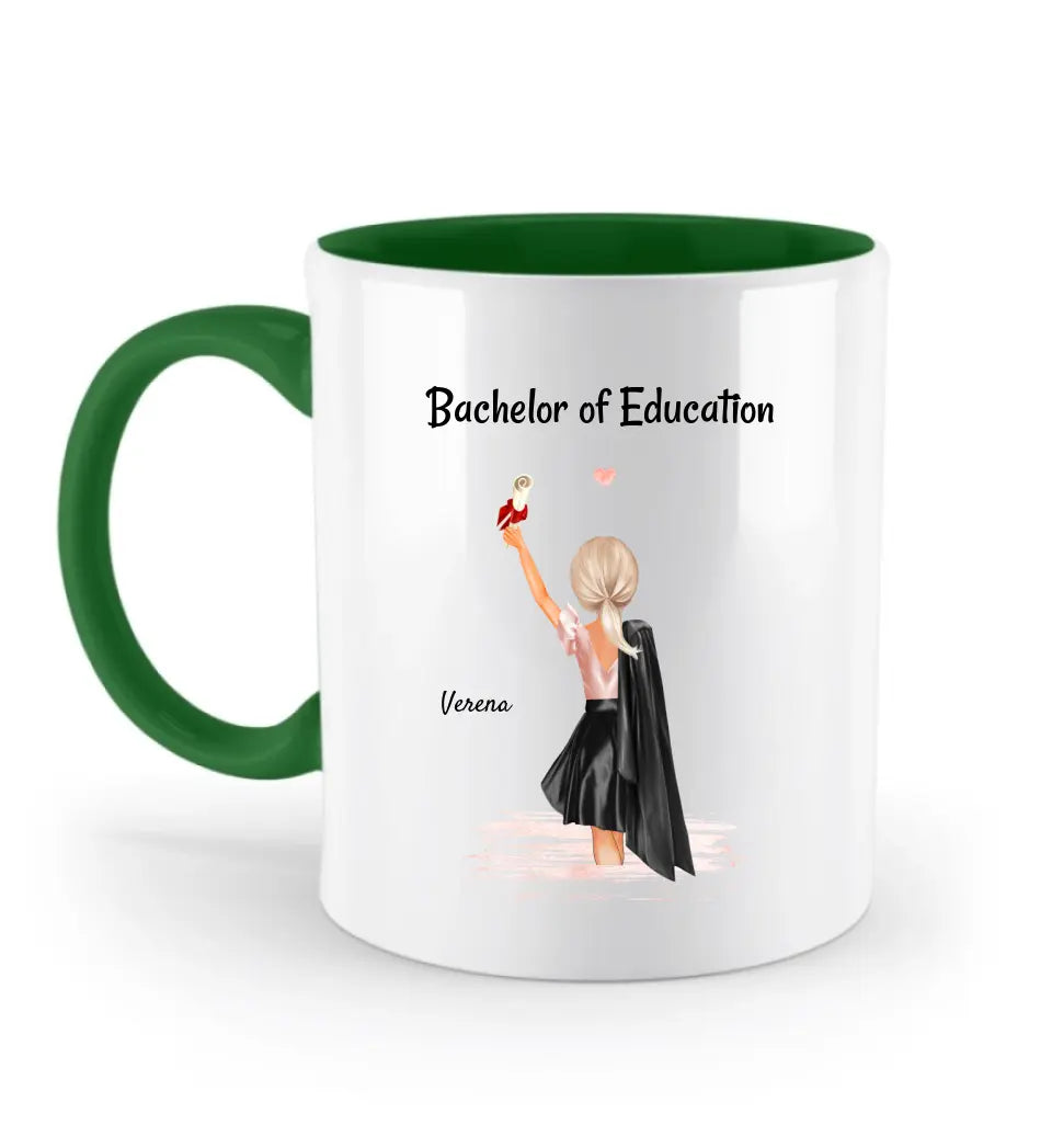 Studium Abschluss Geschenk Tasse für Mädchen - Cantty
