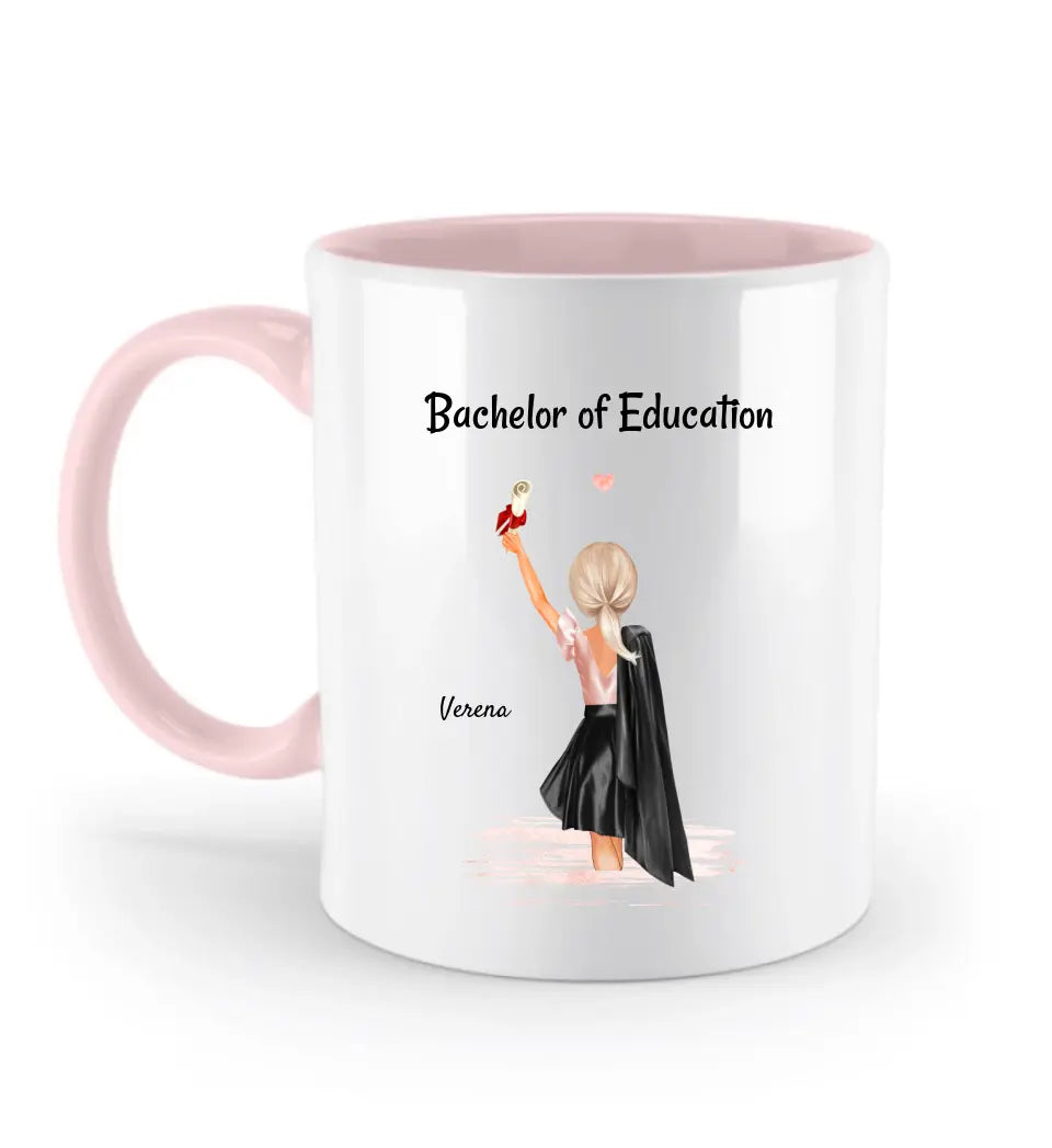 Studium Abschluss Geschenk Tasse für Mädchen - Cantty