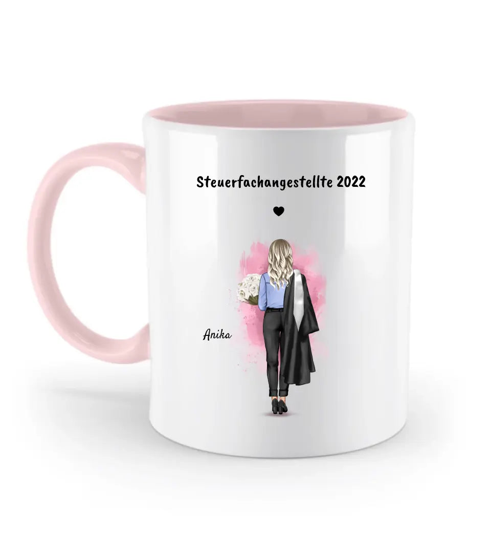 Ausbildung Abschluss Geschenk Tasse personalisiert - Cantty