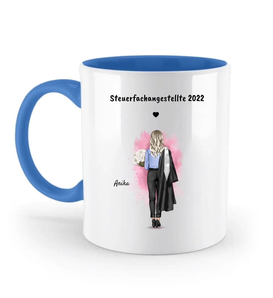 Ausbildung Abschluss Geschenk Tasse personalisiert - Cantty