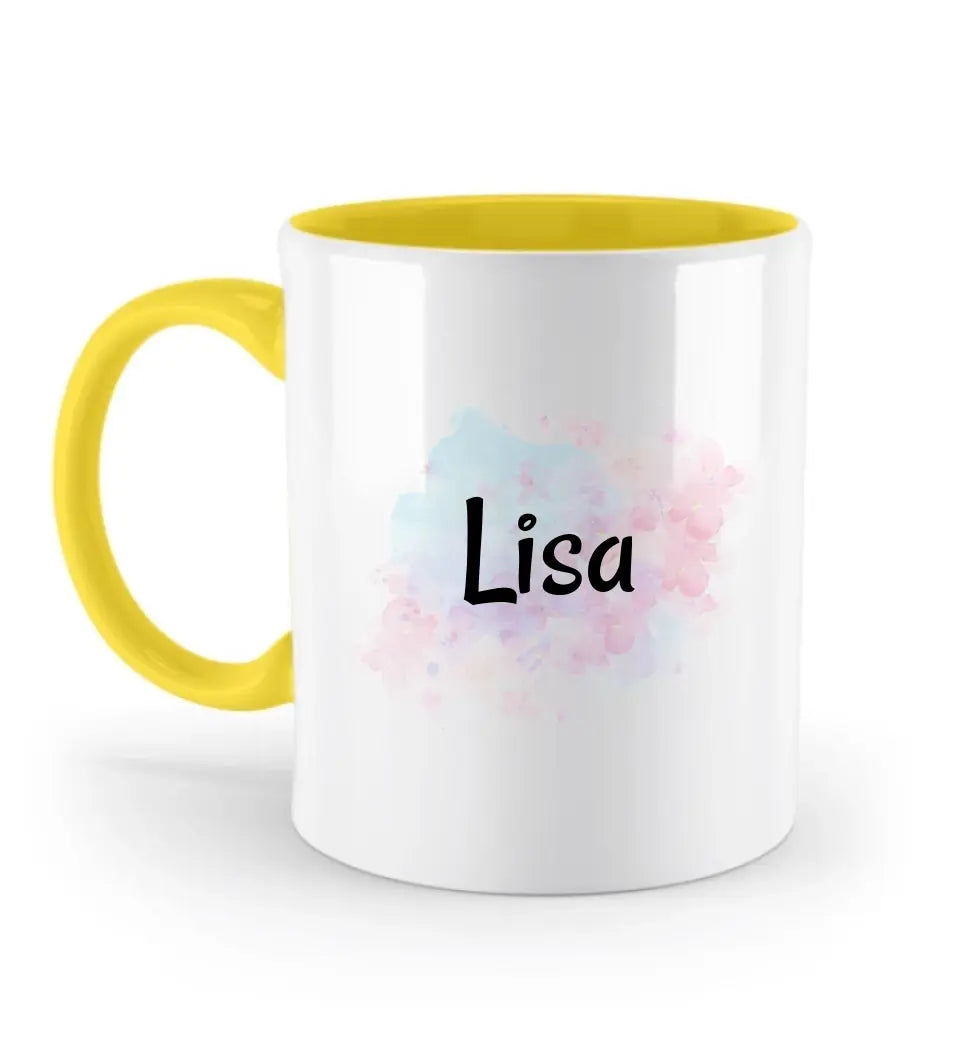 Namenstasse für Mädchen Geschenk spülmaschinenfest und personalisiert - Cantty