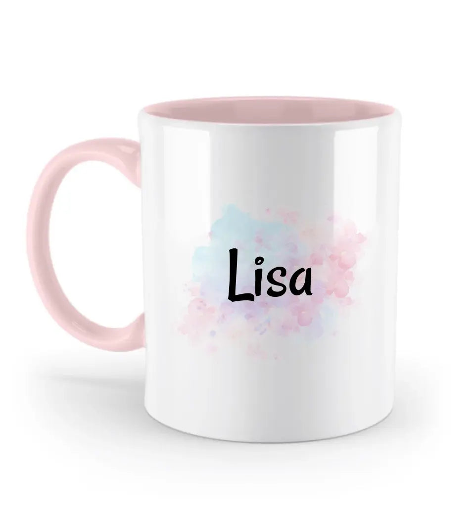 Namenstasse für Mädchen Geschenk spülmaschinenfest und personalisiert - Cantty