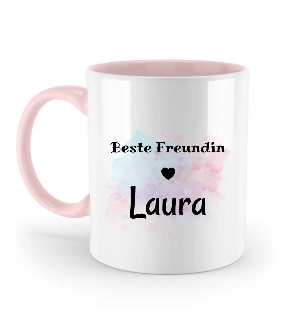 Namenstasse für beste Freundin personalisiert - Cantty