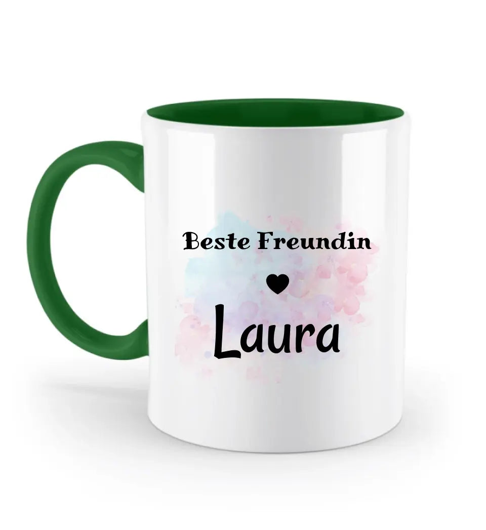 Namenstasse für beste Freundin personalisiert - Cantty