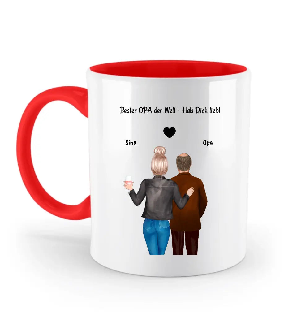 Opa Tasse Geschenk von Enkeltochter - Cantty