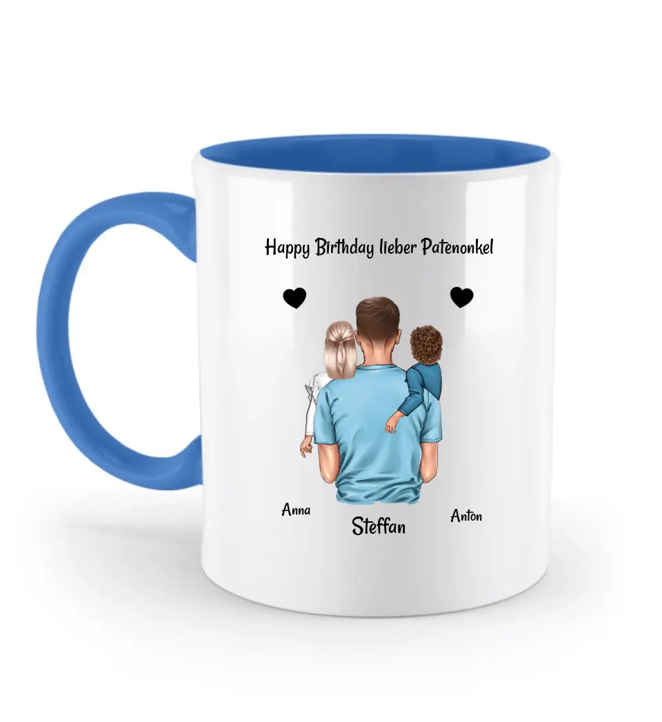 Patenonkel Tasse zum Geburtstag personalisiert - Cantty