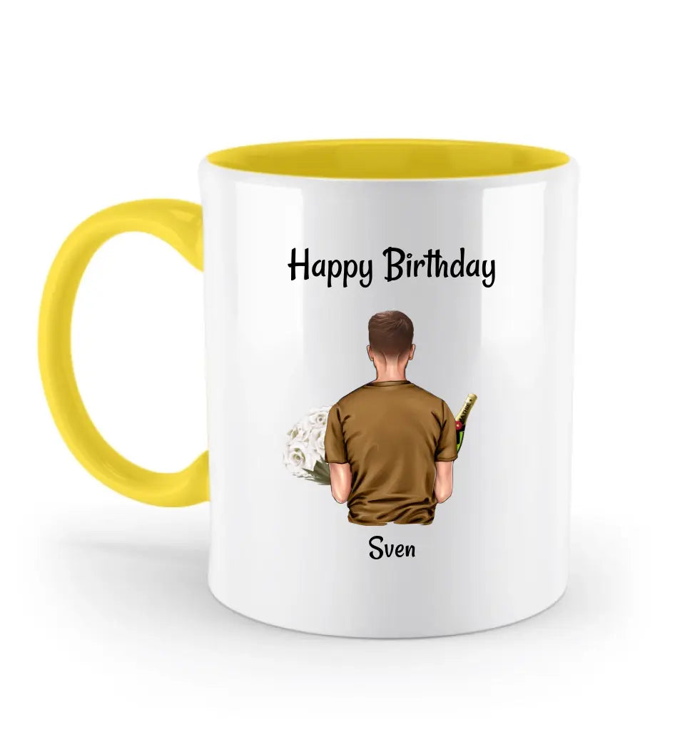 Kollege Geburtstag Tasse personalisiert - Cantty